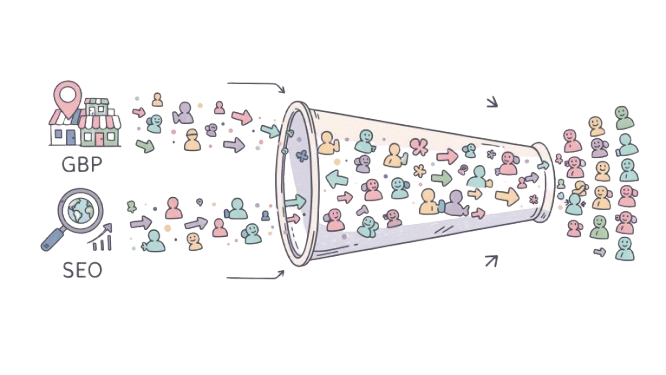 SEO & Google Business Profile Conversion Funnel