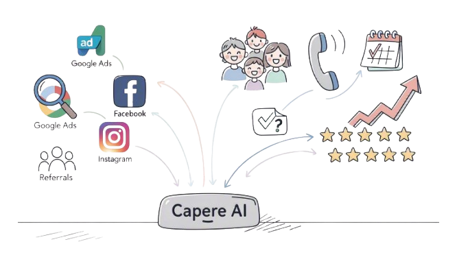 Capere AI Future Growth Infrastructure diagram